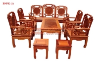 Mẫu bàn ghế gỗ phòng khách cao cấp 01 Mẫu bàn ghế gỗ phòng khách cao cấp 01