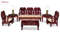 Mẫu bàn ghế gỗ phòng khách cao cấp 09 Mẫu bàn ghế gỗ phòng khách cao cấp 09